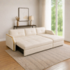 Lorin corner sofa cum bed converted into a spacious bed