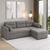 Aster L corner sofa cum bed styled in a modern living room
