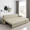 Jett corner sofa cum bed converted into a spacious bed