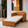 Cobi single seater sofa cum bed converted into a single bed