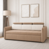 Lio sofa cum bed styled in a modern living room
