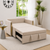 Blaine sofa cum bed converted into a spacious pull-out bed