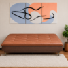Nola Sofa Cum Bed Delhi NCR converted into flat bed