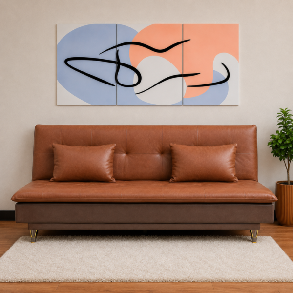 Nola Sofa Cum Bed Delhi NCR in modern living room setup