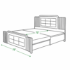 Line drawing of wooden diwan cum bed in Ghaziabad showing 72x72 inch dimensions in expanded bed mode